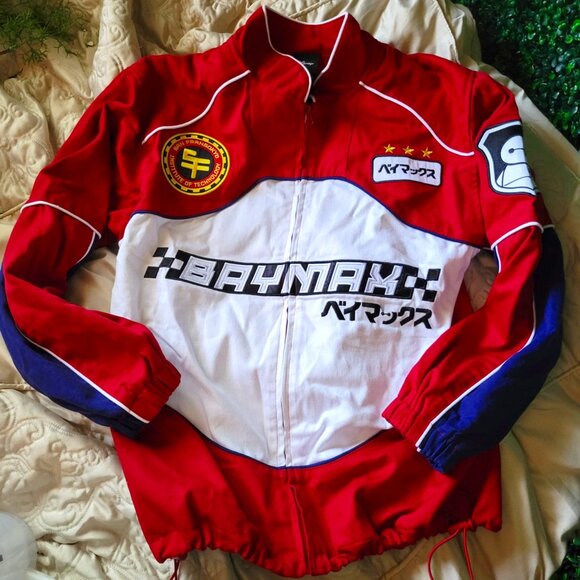 Disney Big Hero 6 Baymax San Fransokyo Racing Jacket BoxLunch Exclusive - Picture 1 of 2